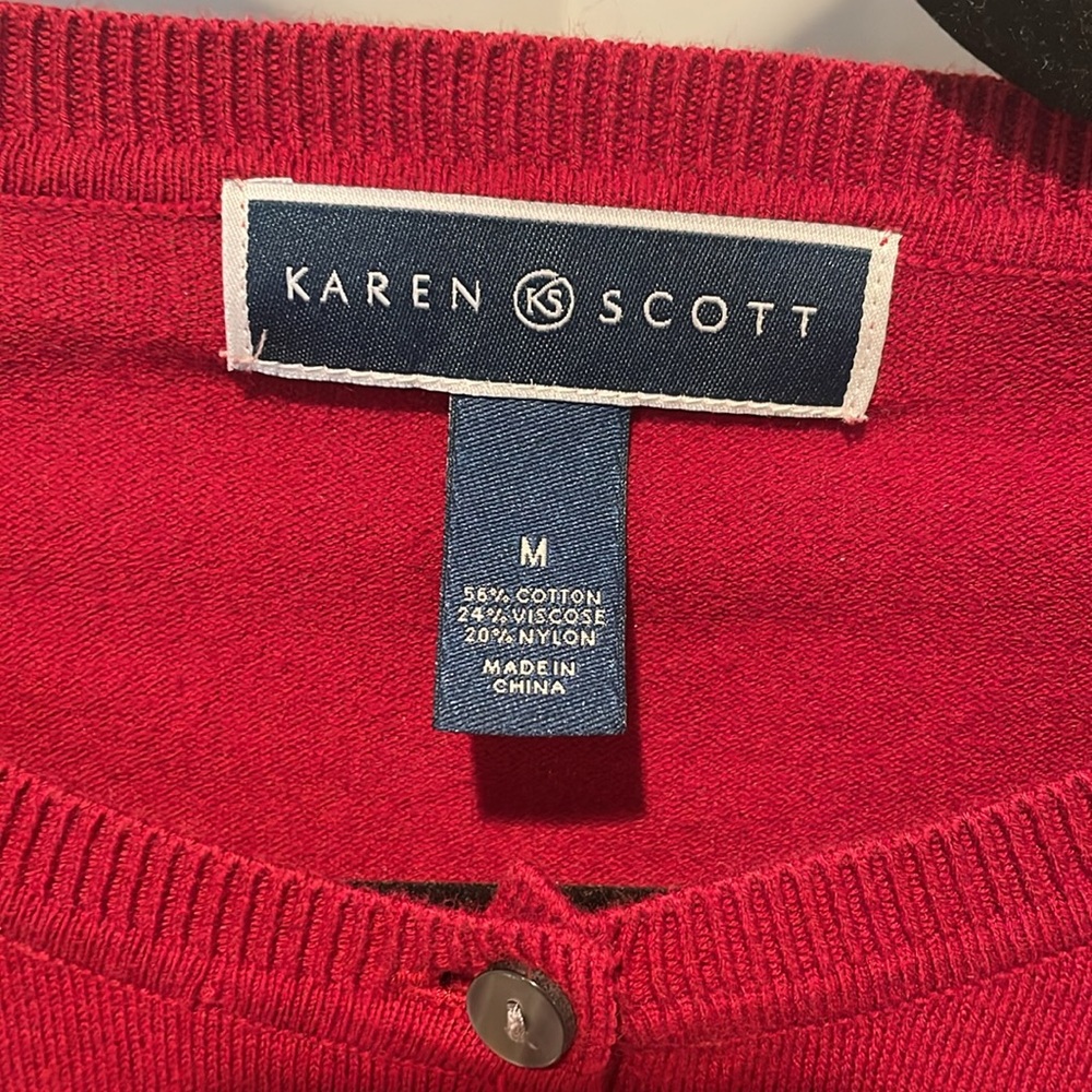 Women’s Karen Scott Cardigan - Picture 5 of 6